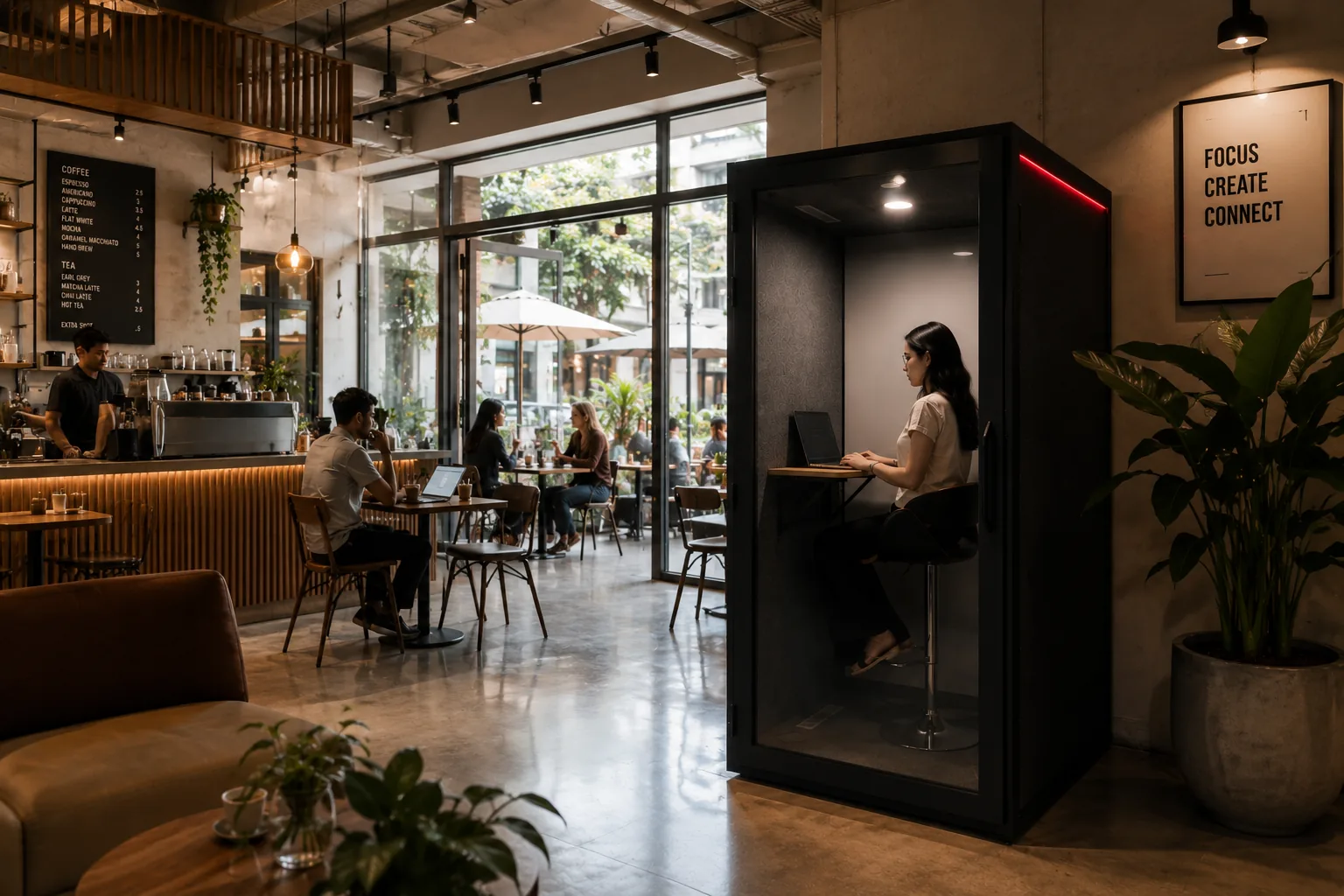 Cafe co-working